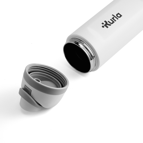 FreeSip Insulated Stainless Steel Water Bottle with Straw